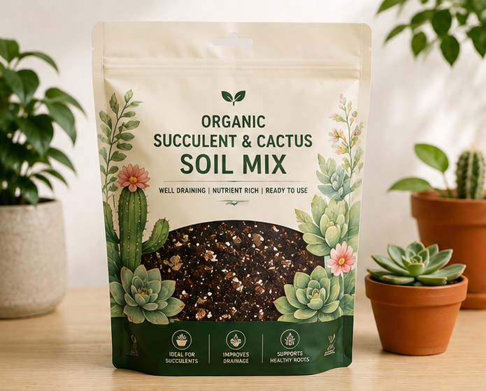 Organic Succulent & Cactus Soil Mix